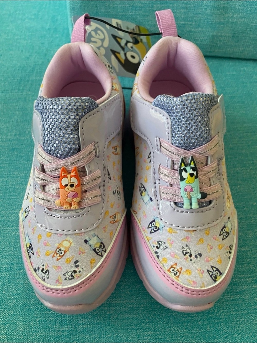 Bluey light up shoes sz 9